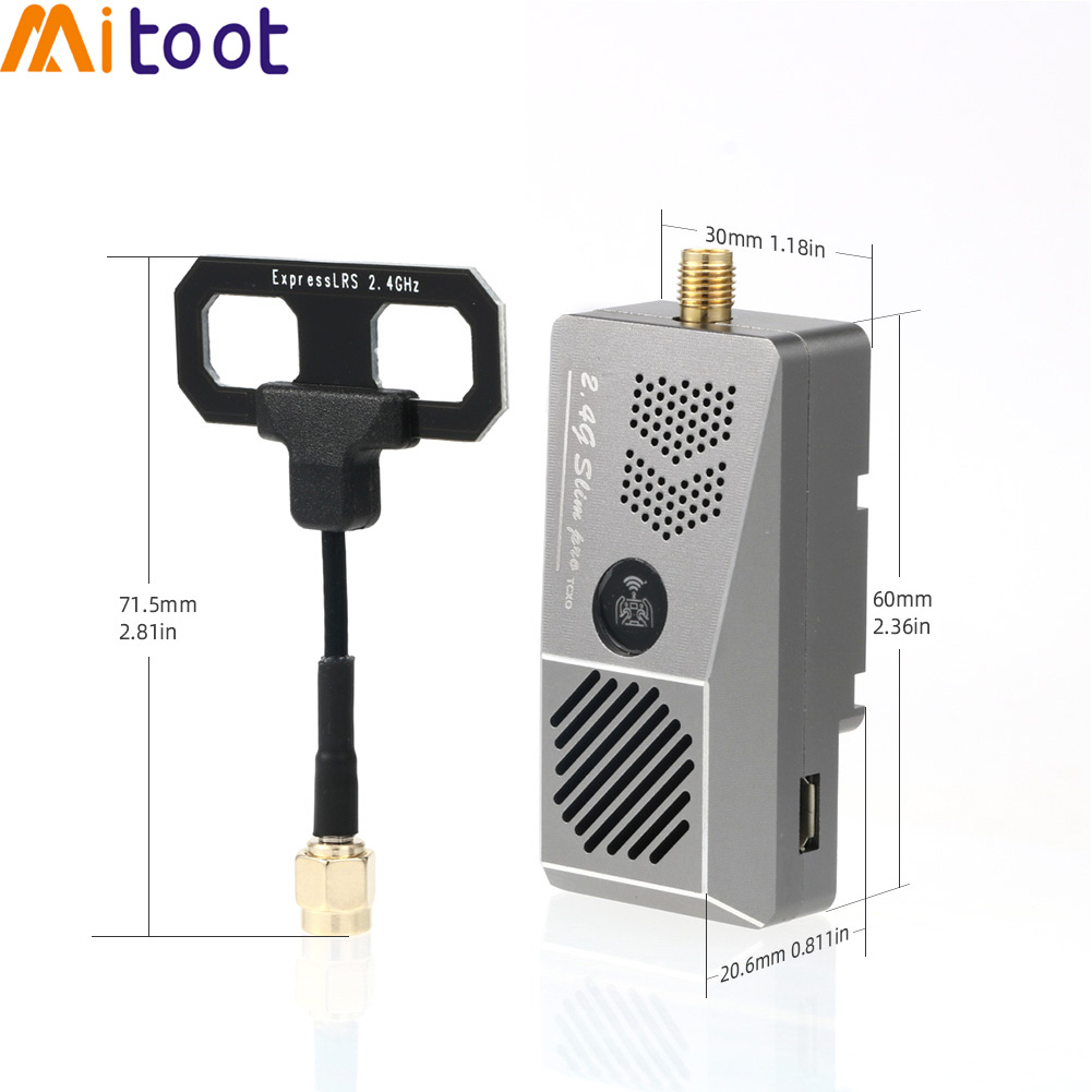 Happymodel 2.4G ExpressLRS ELR - Happymodel Expresslrs Elrs Es24Tx Pro 1000Mw 评论和价格